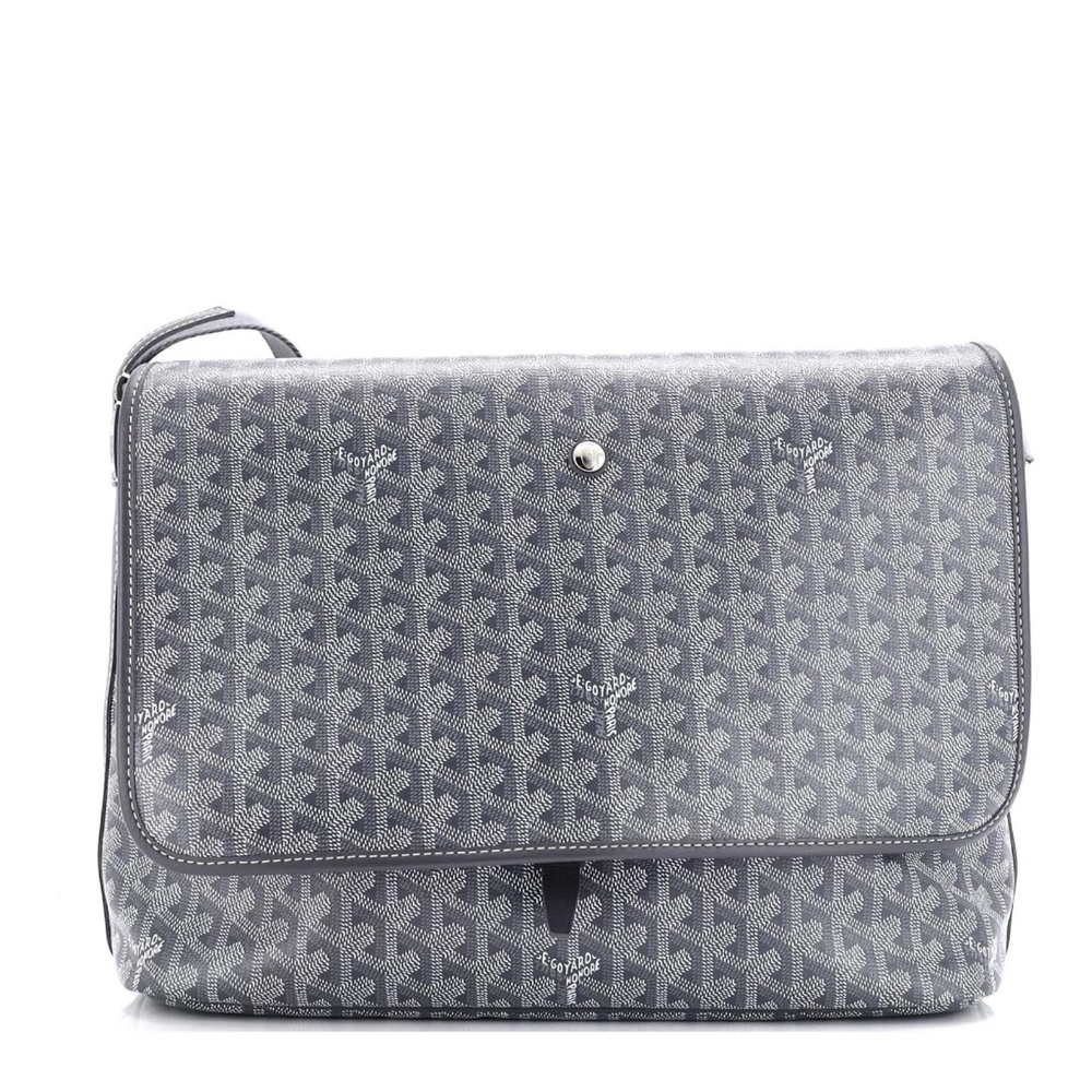 Goyard Capetien Messenger Bag  (Gray); San Francisco Store,Condition: Pristine;